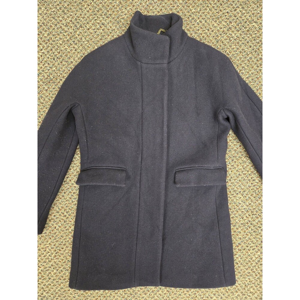 J.Crew Stadium Cloth by Nello Gori Wool Coat – Navy – Women’s 4 - Picture 2 of 15